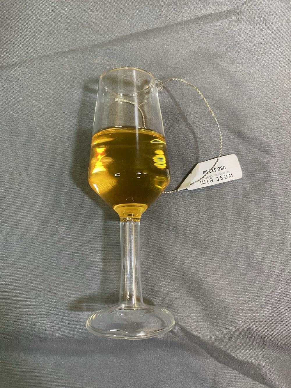 Copied - West Elm gel wine Ornament Christmas New